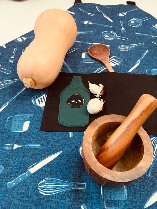 Myrkynkeittäjän esiliina - sininen