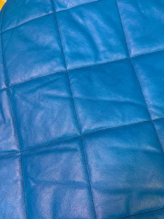 Tekonahkainen tikkikangas