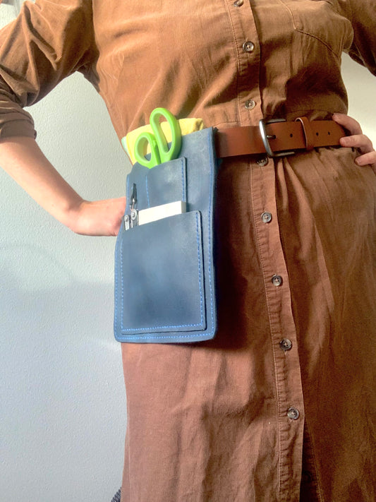 Nahkainen työkaluvyö